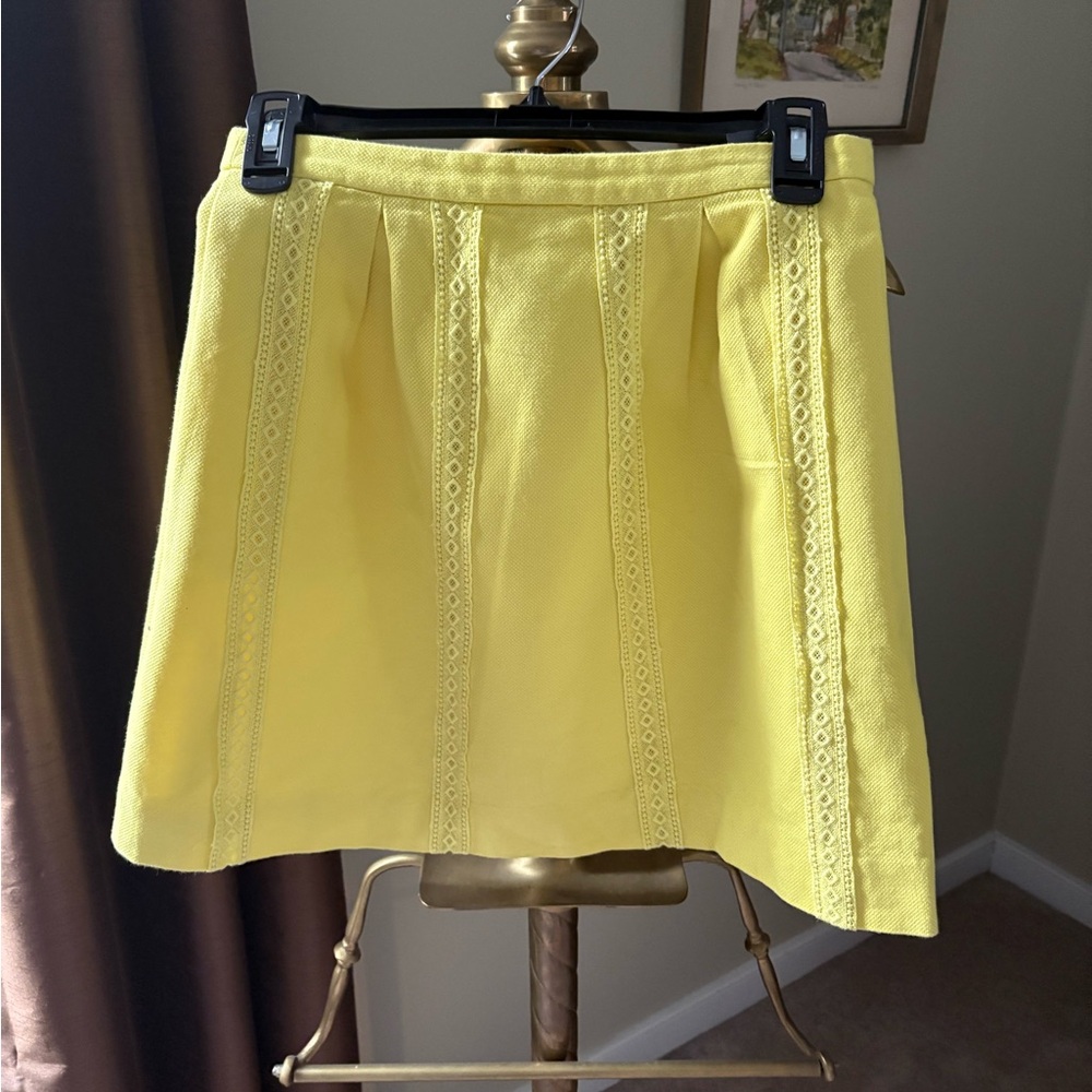 J. Crew Yellow Women's Skirt